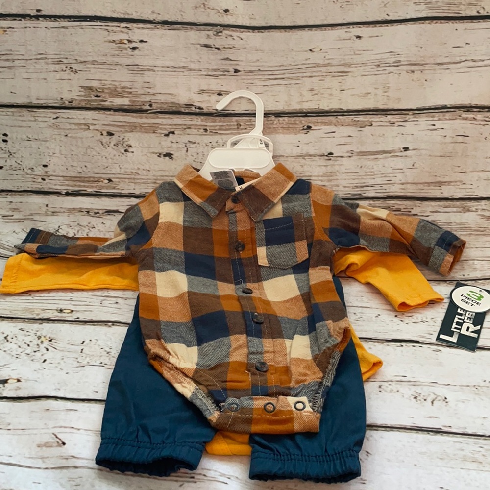 Little Rebels - 3pc 0-3m